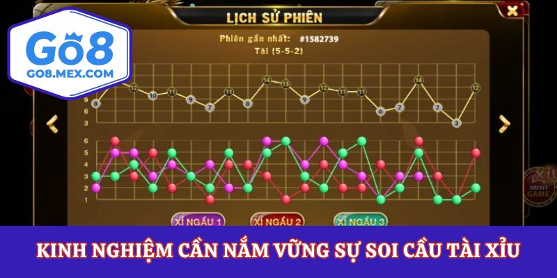 Kinh nghiệm cần nắm vững sự soi cầu tài xỉu